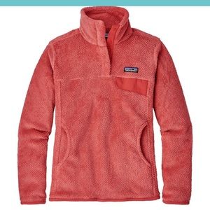 Coral Patagonia pullover (worn once!)